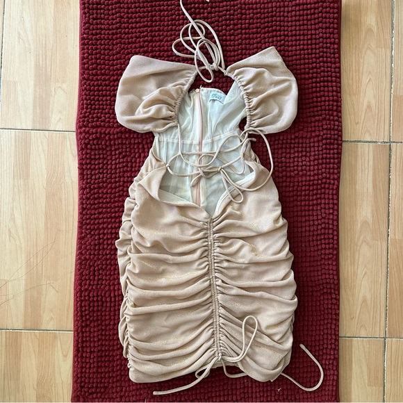 Oh Polly rose gold mini dress - Picture 8 of 8